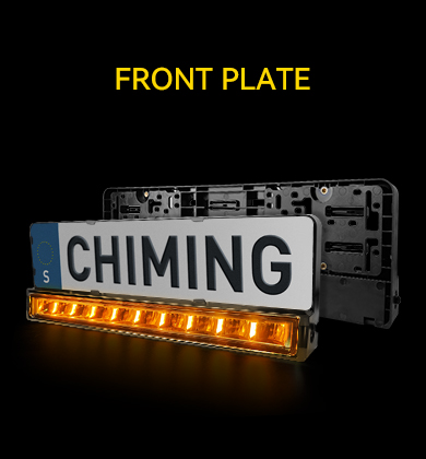 number plate light bar for european , license plate light bar fit into the frame complately easily.